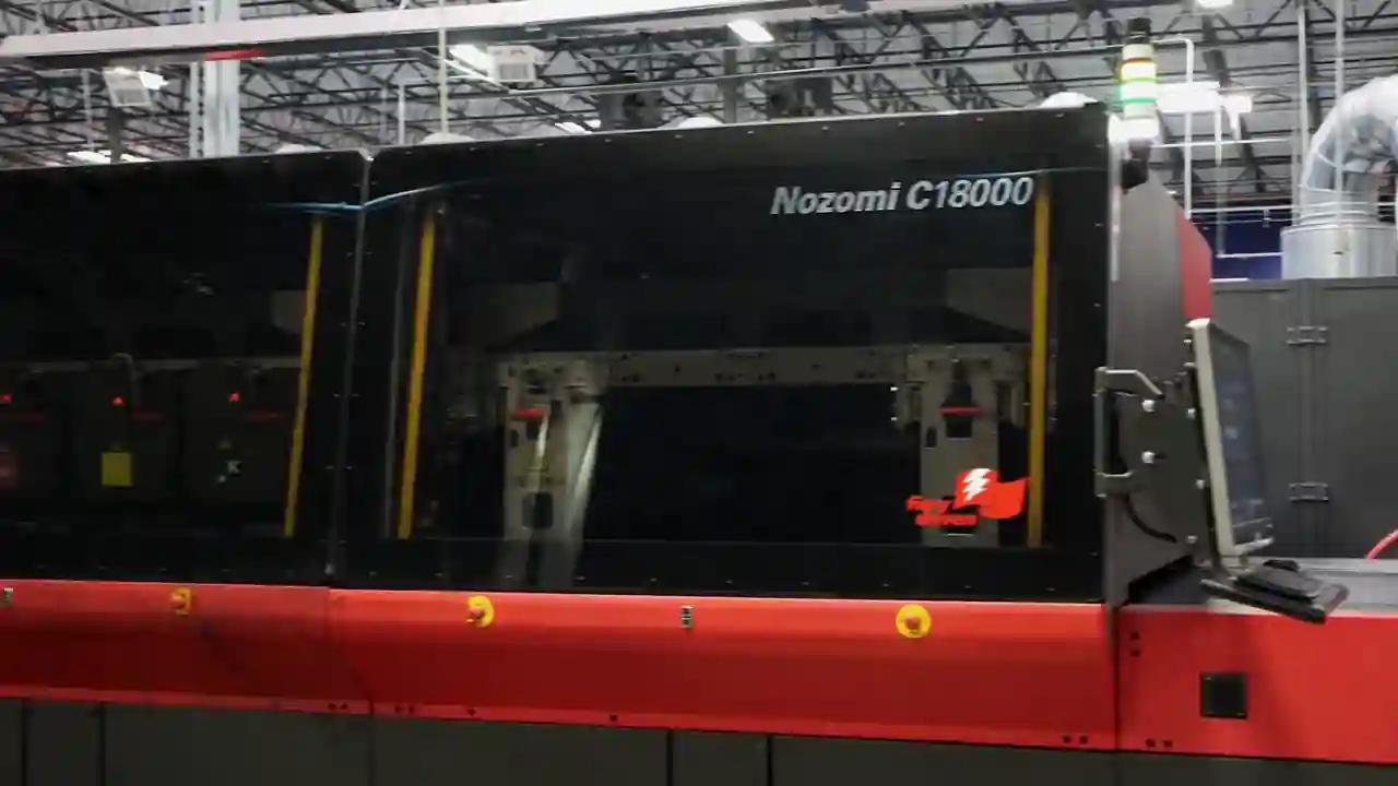 Nozomi digital press printing custom box designs